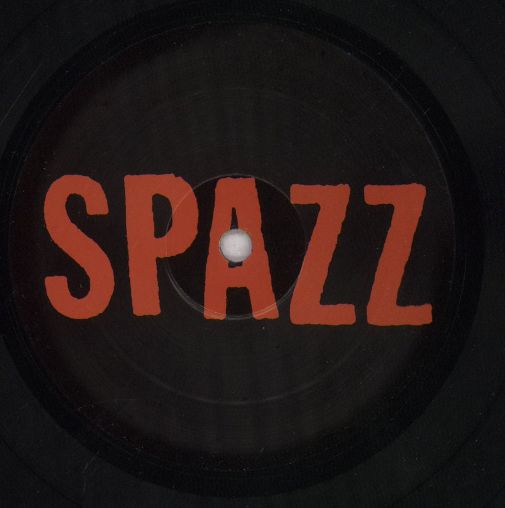 Spazz Spazz / Romantic Gorilla - Yellow Lettering Sleeve US vinyl LP album (LP record) 6UCLPSP840315