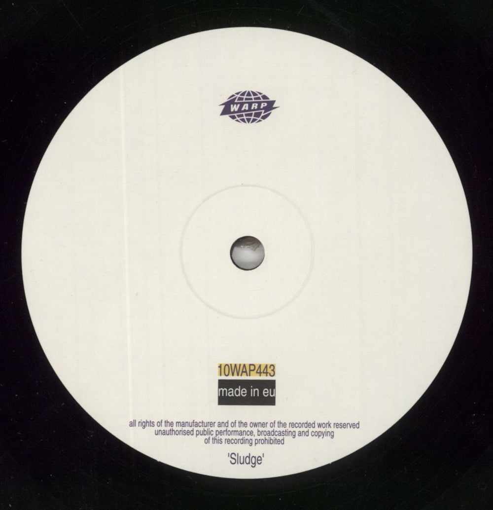 Squid Sludge/Broadcaster UK 10" vinyl single (10 inch record) 3Y710SL850216