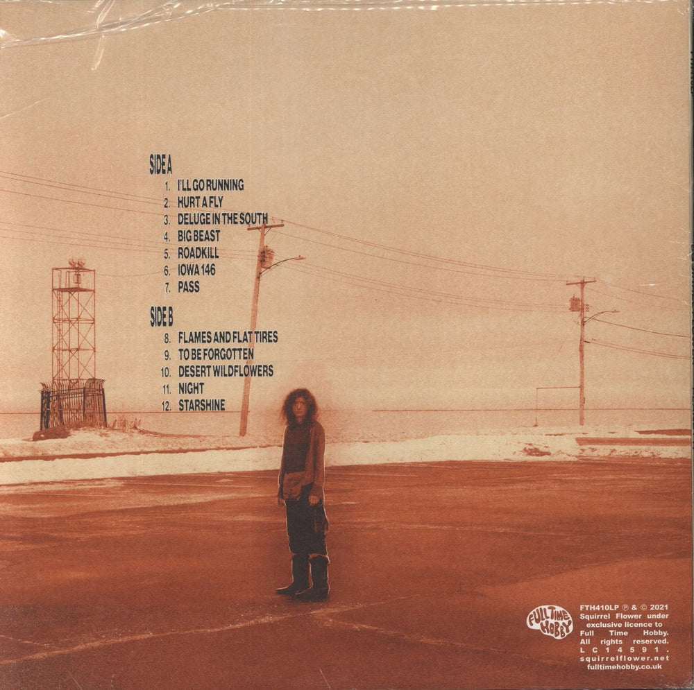 Squirrel Flower Planet [i] - Blue Transparent Vinyl UK vinyl LP album (LP record) 5060626463295