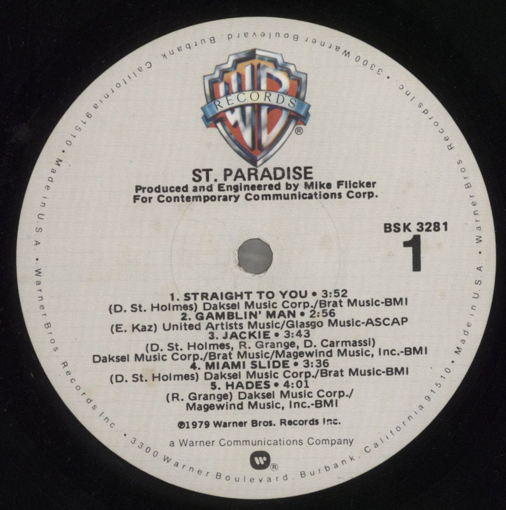 St. Paradise St. Paradise - Shrink UK vinyl LP album (LP record) 45FLPST857458