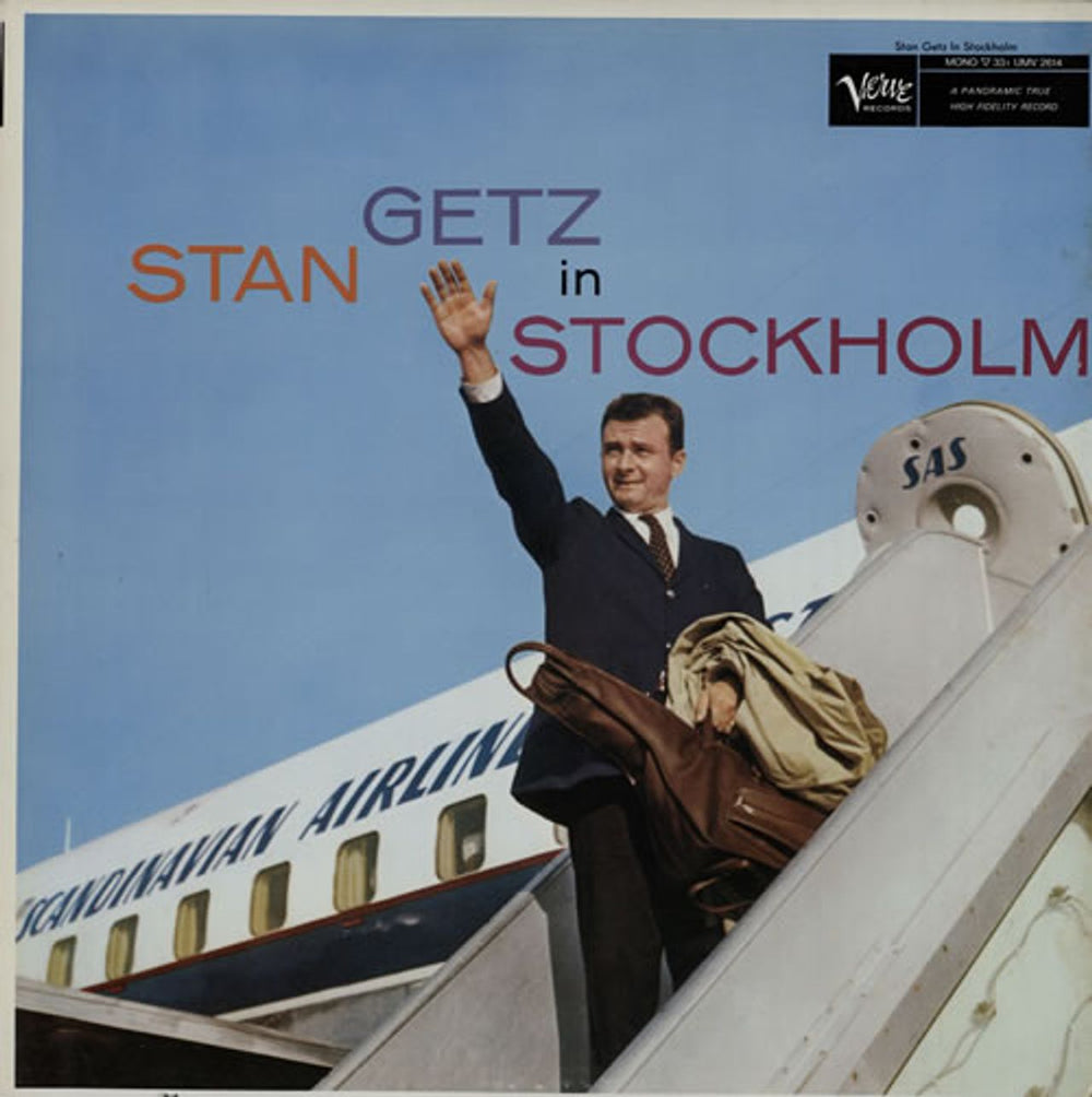 Stan Getz In Stockholm Japanese vinyl LP album (LP record) UMV2614