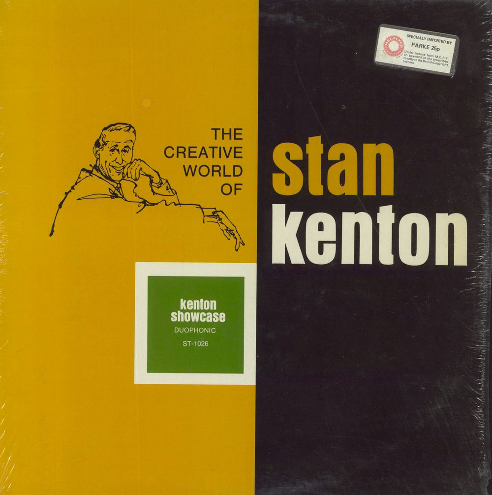 Stan Kenton Kenton Showcase - Shrink US vinyl LP album (LP record) ST-1026