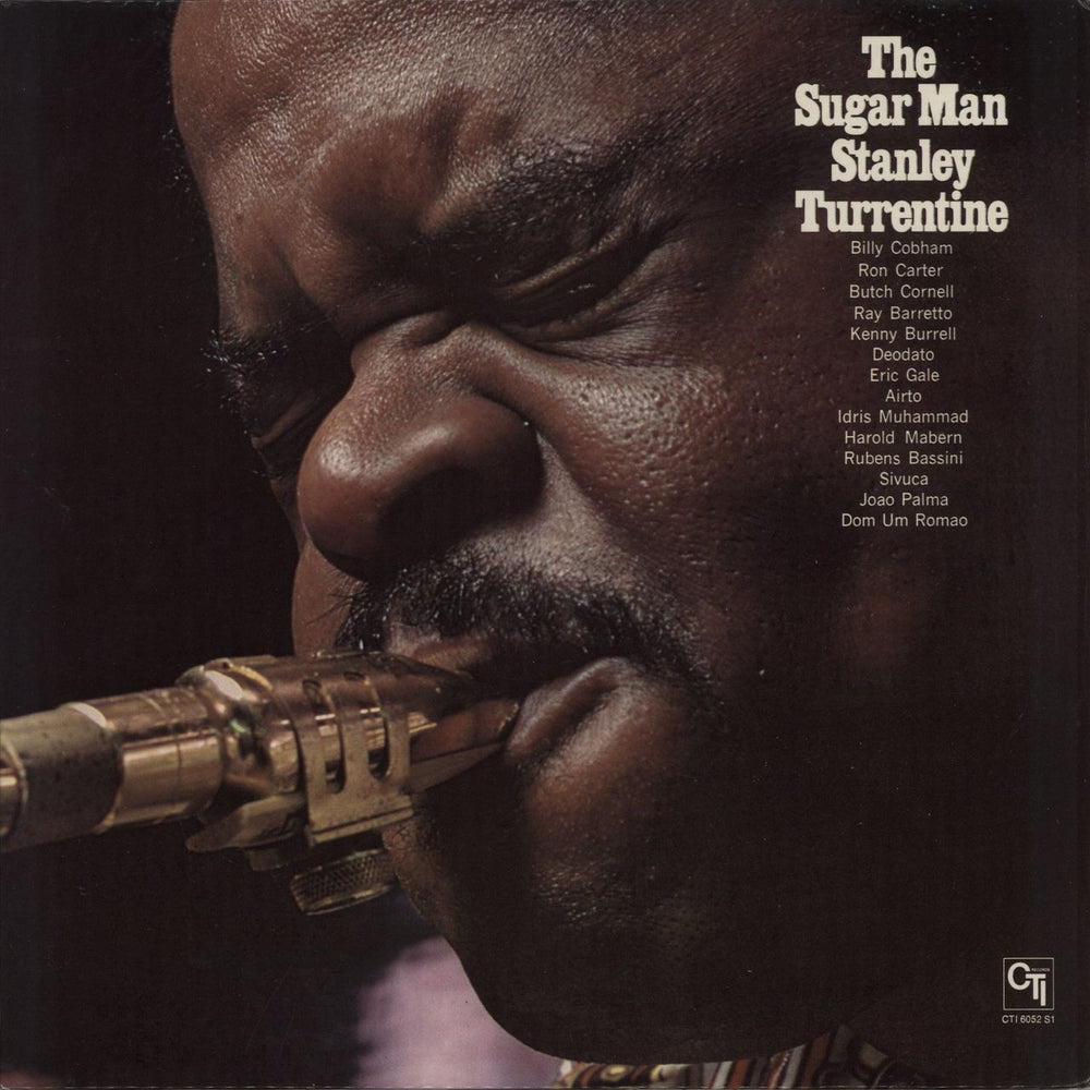 Stanley Turrentine The Sugar Man UK vinyl LP album (LP record) CTI6052S1