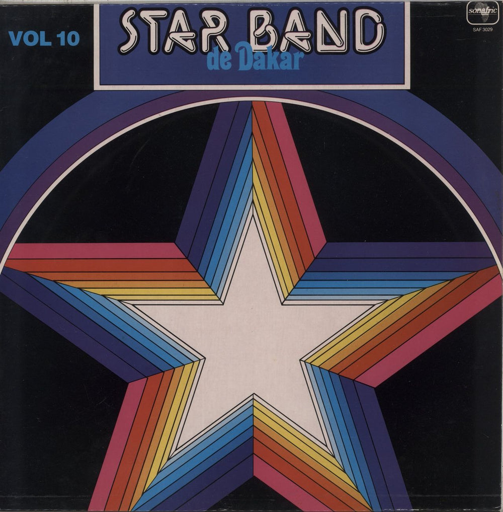 Star Band De Dakar Star Band De Dakar - Vol. 10 French vinyl LP album (LP record) SAF3029
