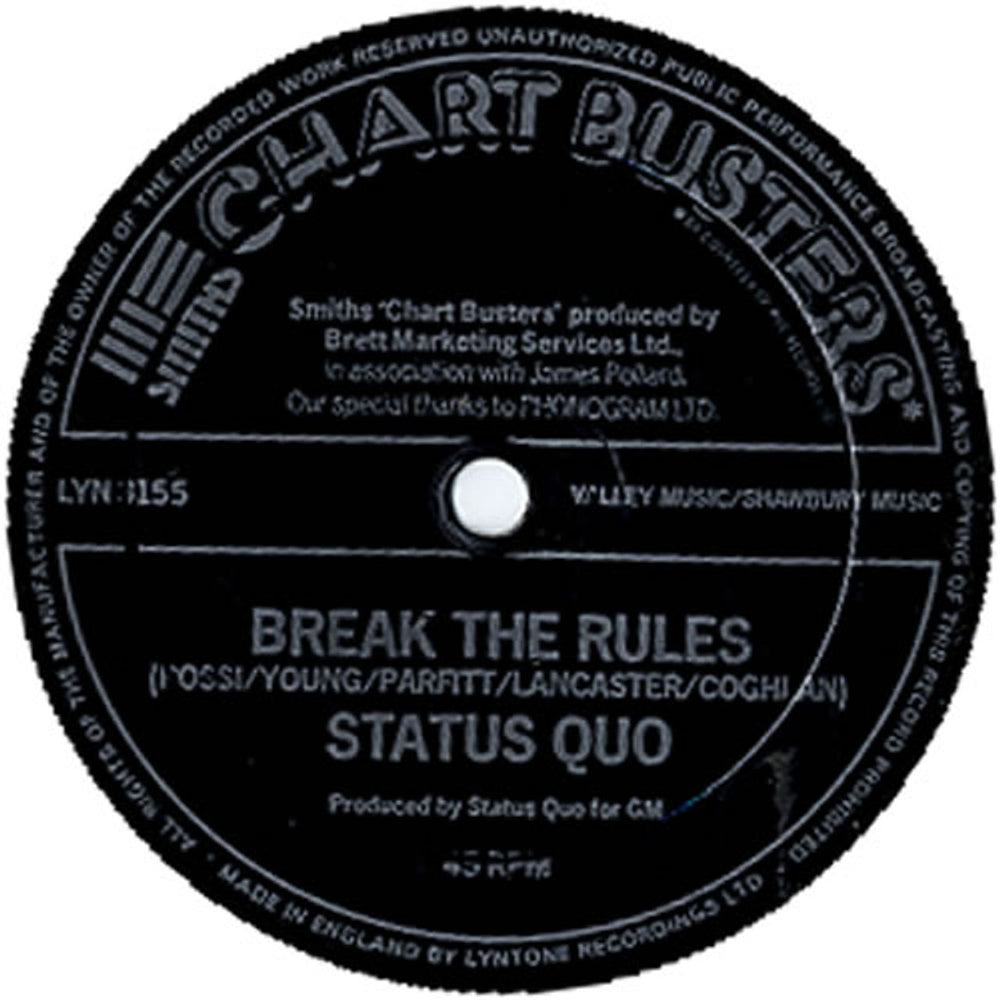 Status Quo Down Down - Flexi UK 7" vinyl single (7 inch record / 45) QUO07DO44191