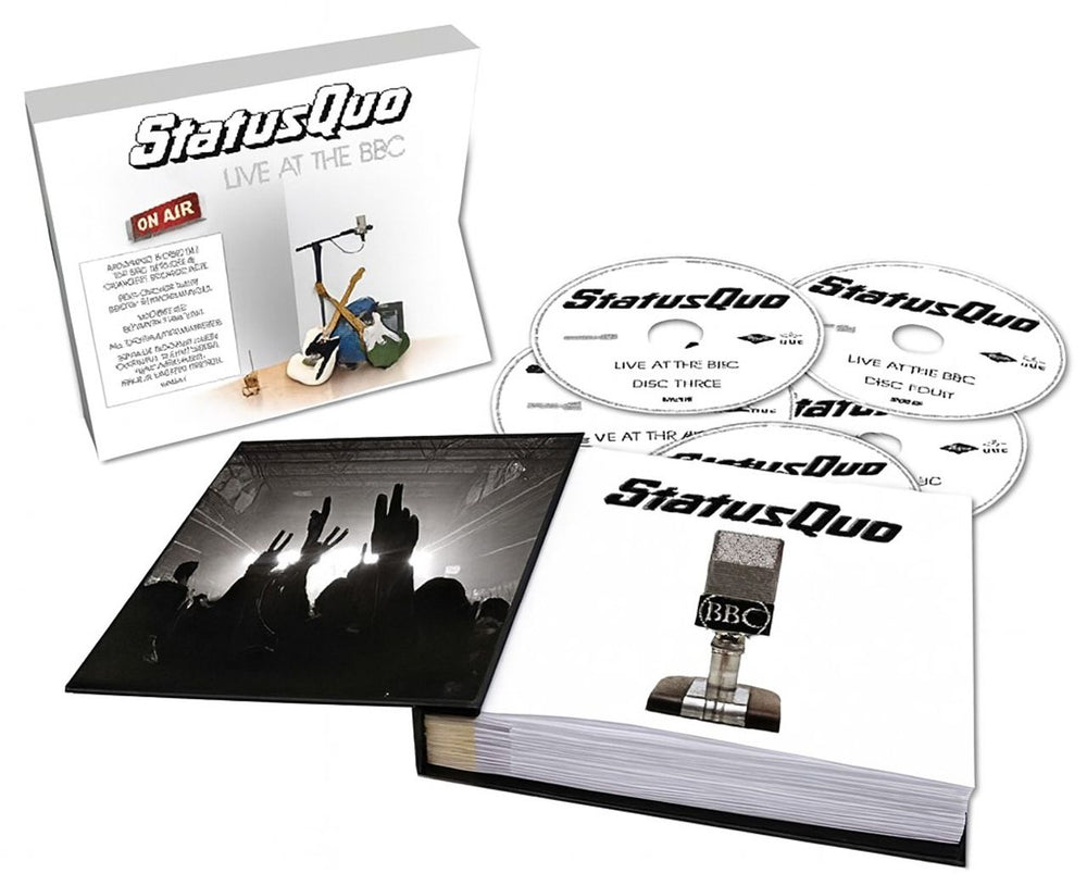 Status Quo Live At The BBC - Sealed UK 2-disc CD/DVD set 600753306512