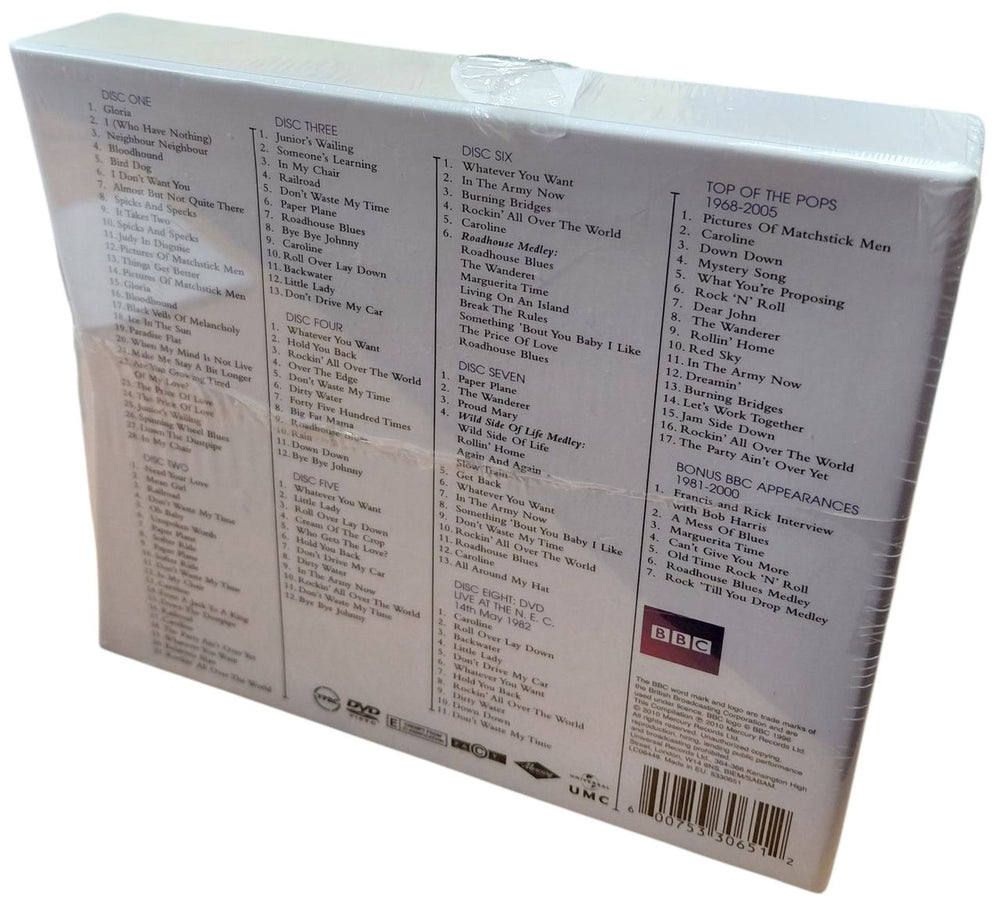 Status Quo Live At The BBC - Sealed UK 2-disc CD/DVD set