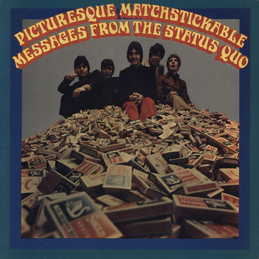 Status Quo Picturesque Matchstickable Messages From The Status Quo UK vinyl LP album (LP record) NPL18220