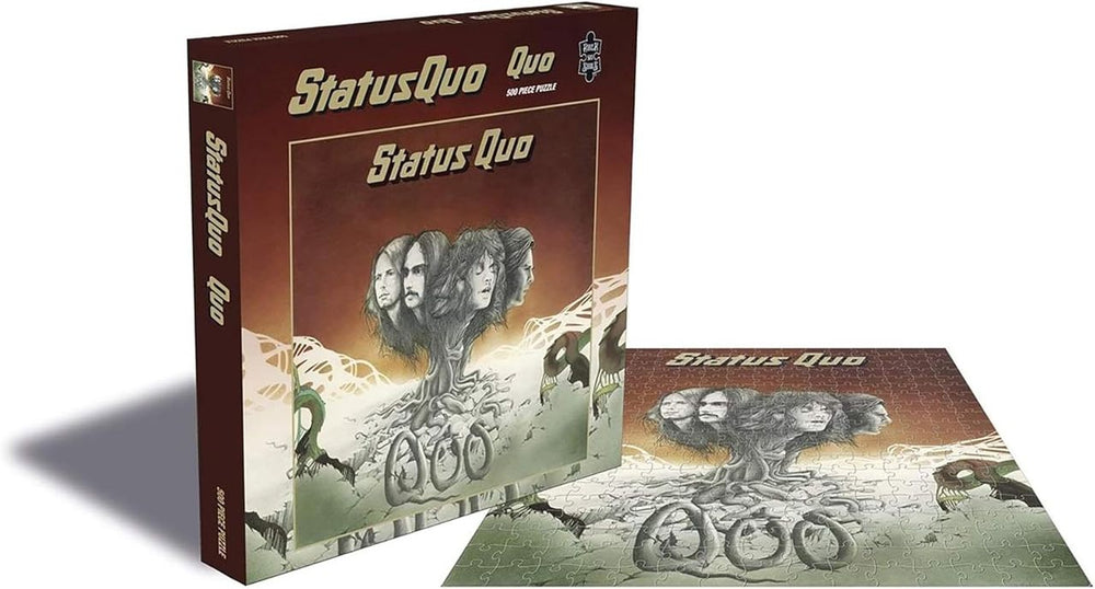 Status Quo Quo - Rock Saws 500 Jigsaw UK Toy RSAW051PZ