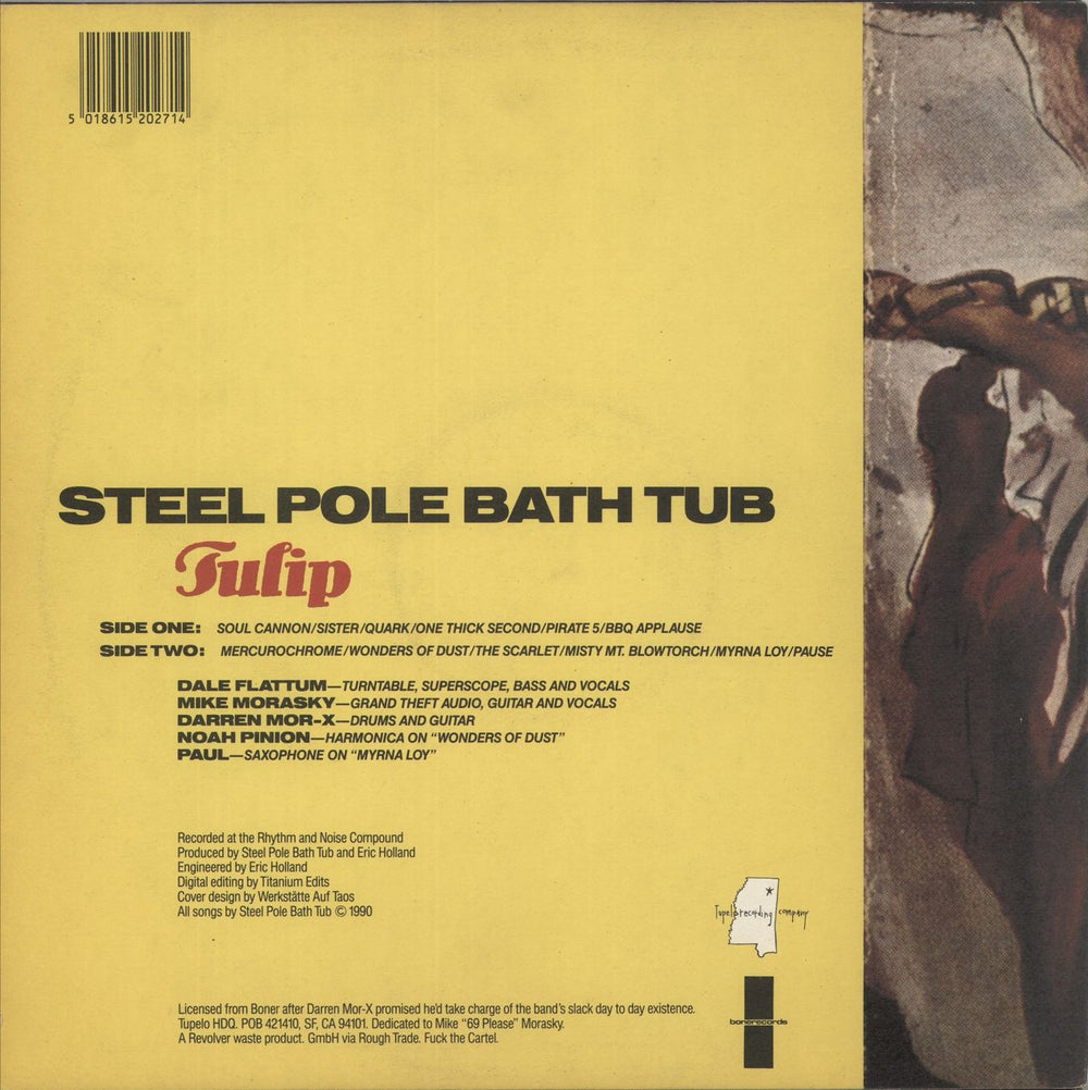 Steel Pole Bath Tub Tulip UK vinyl LP album (LP record) 5018615202714