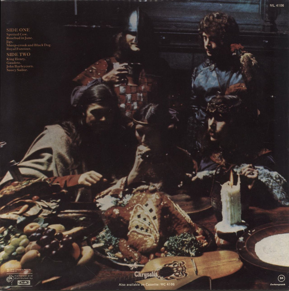 Steeleye Span Below The Salt South African vinyl LP album (LP record)