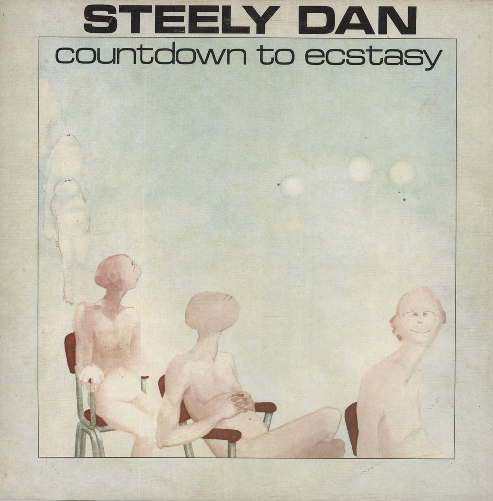 Steely Dan Countdown To Ecstasy - Textured P/S - EX UK vinyl LP album (LP record) ABCL5034