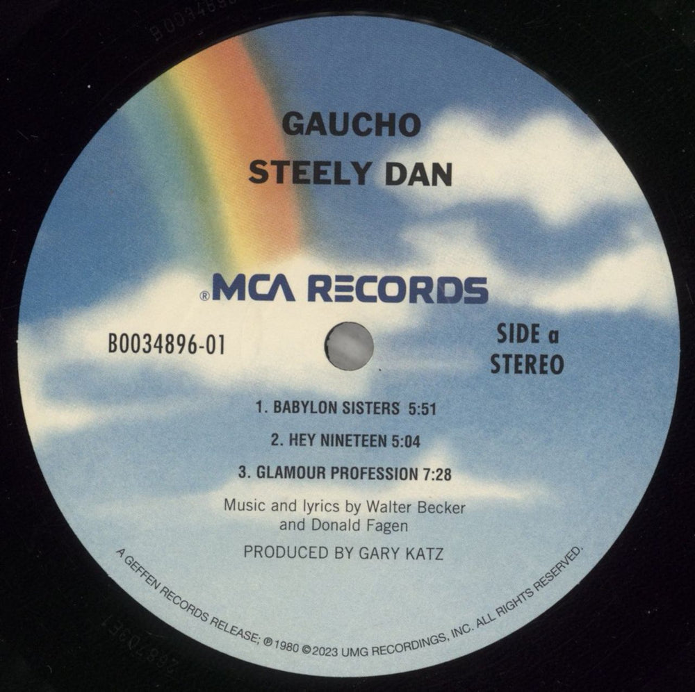Steely Dan Gaucho - Remastered 180 Gram US vinyl LP album (LP record) S-DLPGA874101