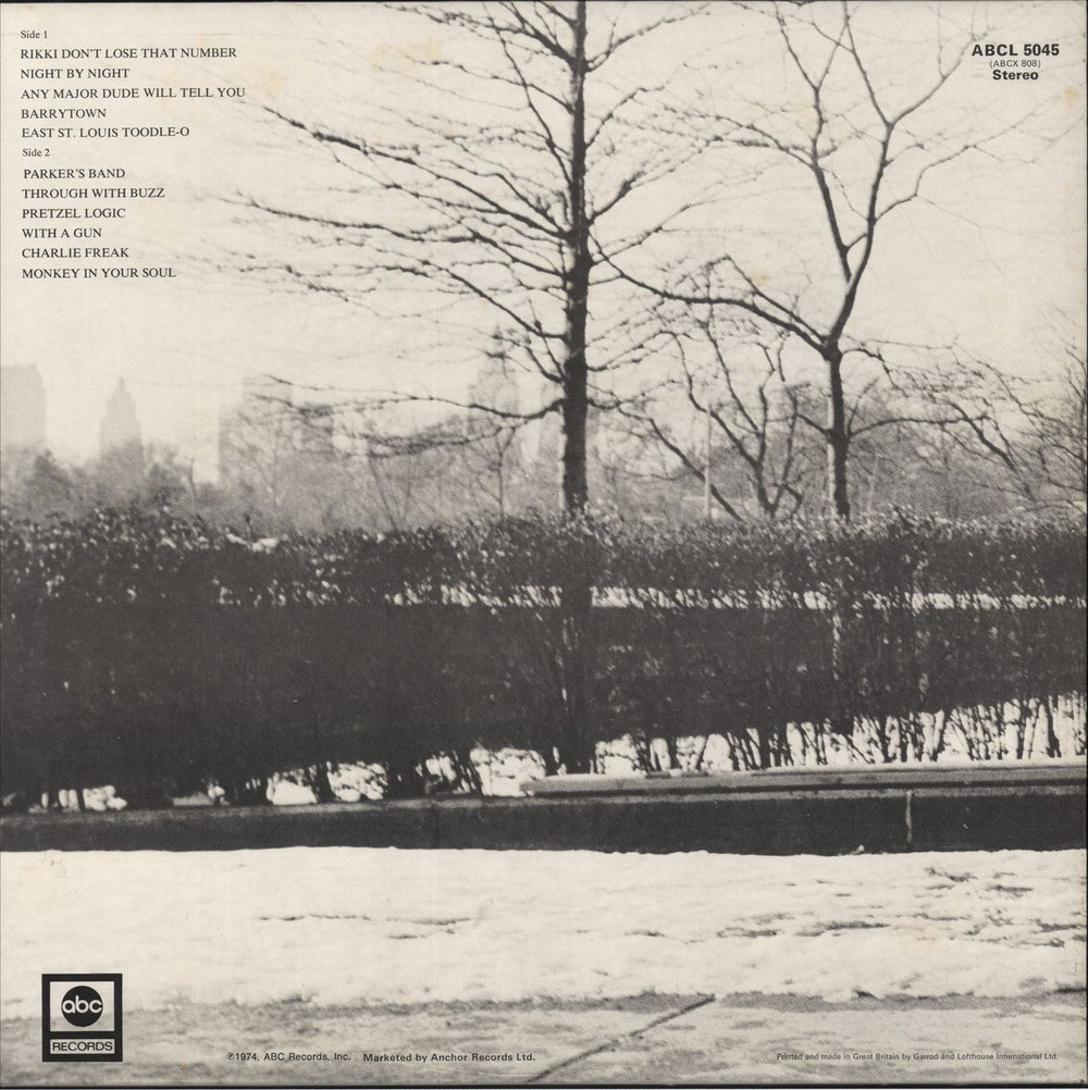 Steely Dan Pretzel Logic - 3rd UK vinyl LP album (LP record)