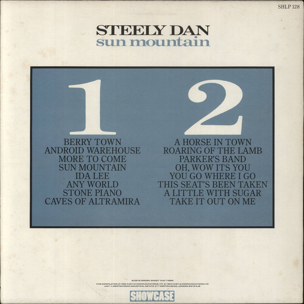 Steely Dan Sun Mountain UK vinyl LP album (LP record)