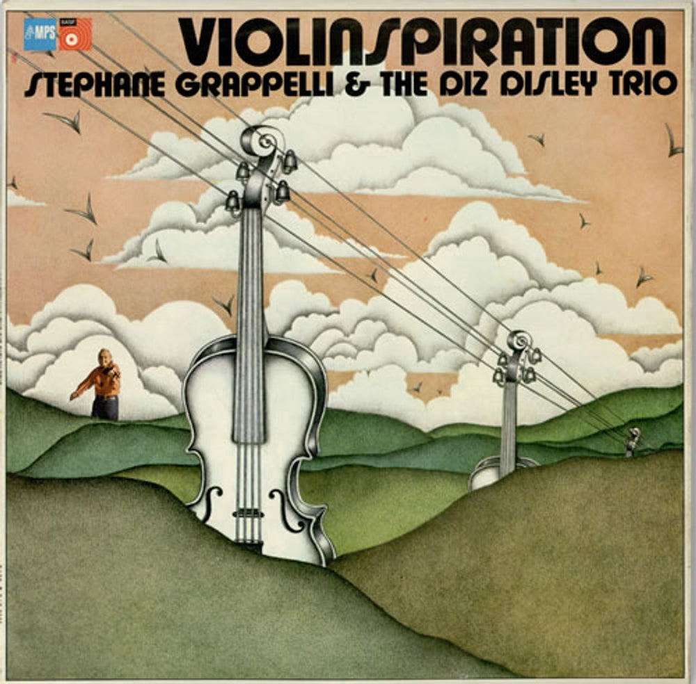 Stéphane Grappelli Violinspiration UK vinyl LP album (LP record) BAP5063