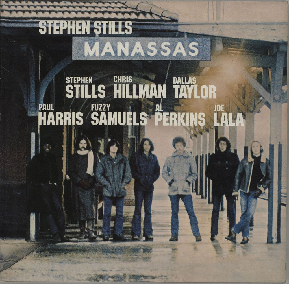 Stephen Stills Manassas + Poster UK 2-LP vinyl record set (Double LP Album) K60021