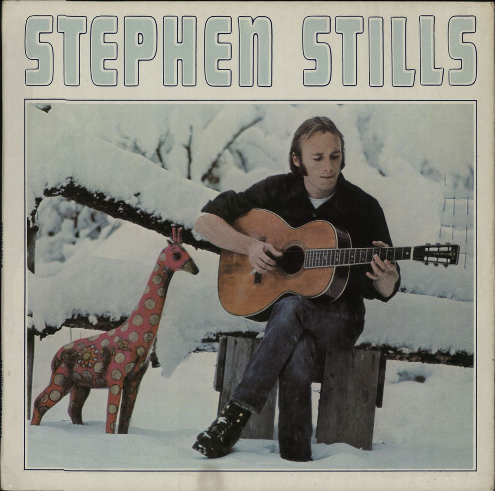 Stephen Stills Stephen Stills - Laminated - EX UK vinyl LP album (LP record) 2401004