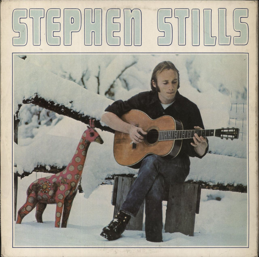 Stephen Stills Stephen Stills - Laminated - VG UK vinyl LP album (LP record) 2401004
