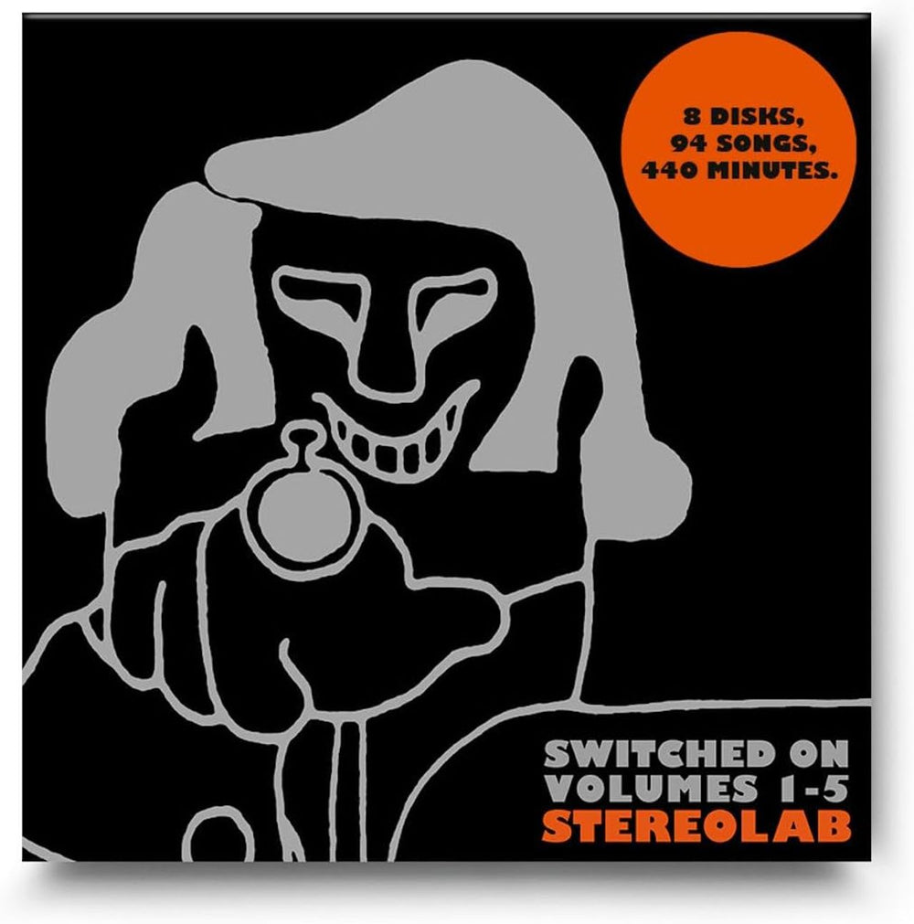 Stereolab Switched On Volumes 1-5 - Sealed Box UK CD Album Box Set D-UHF-CD44