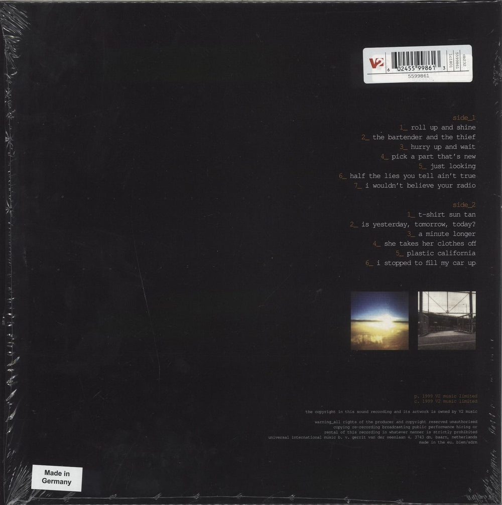 Stereophonics Performance And Cocktails - Orange Vinyl UK vinyl LP album (LP record) 602455998613