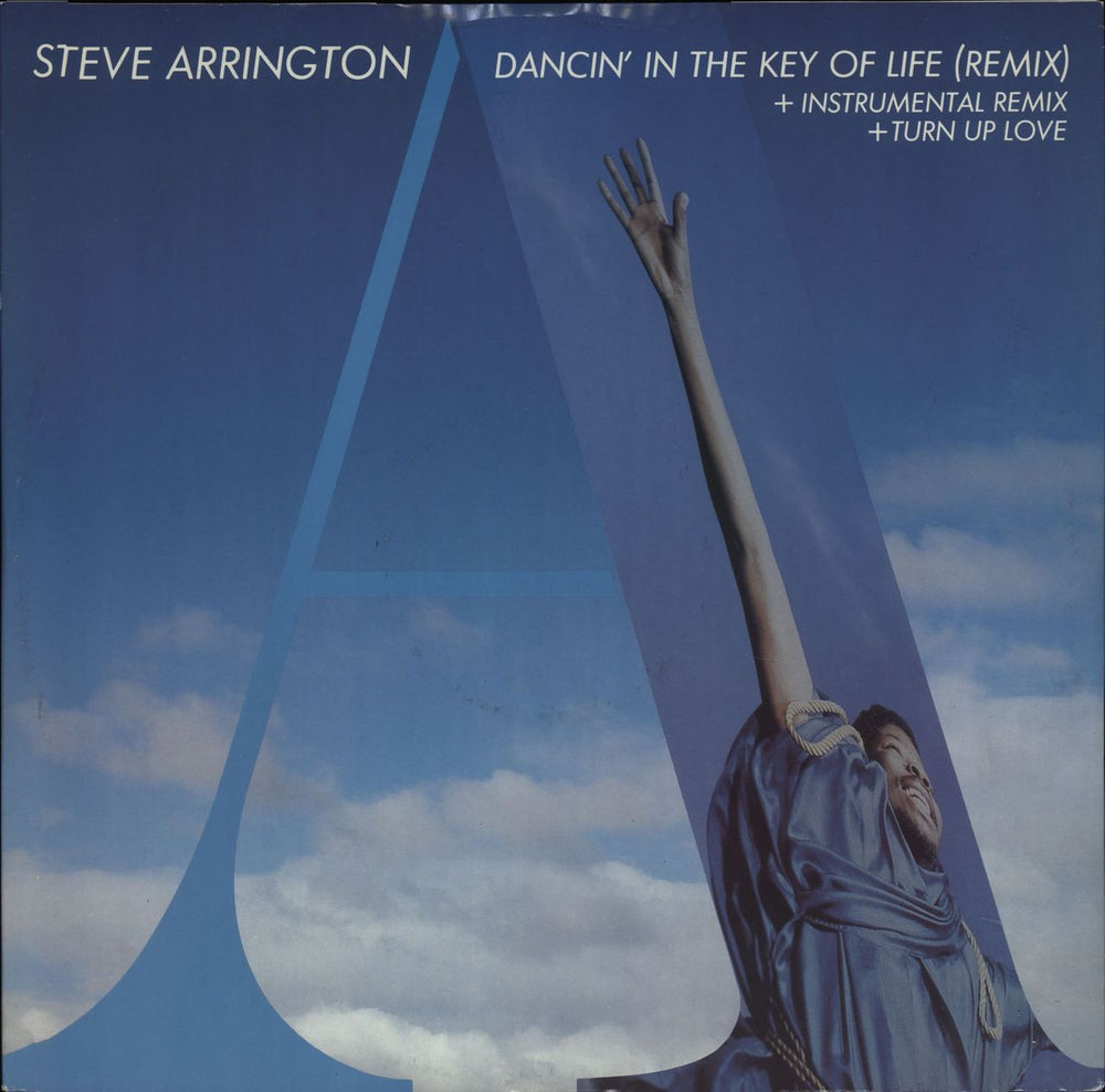 Steve Arrington Dancin' In The Key Of Life (Remix) UK 12" vinyl single (12 inch record / Maxi-single) A9534T