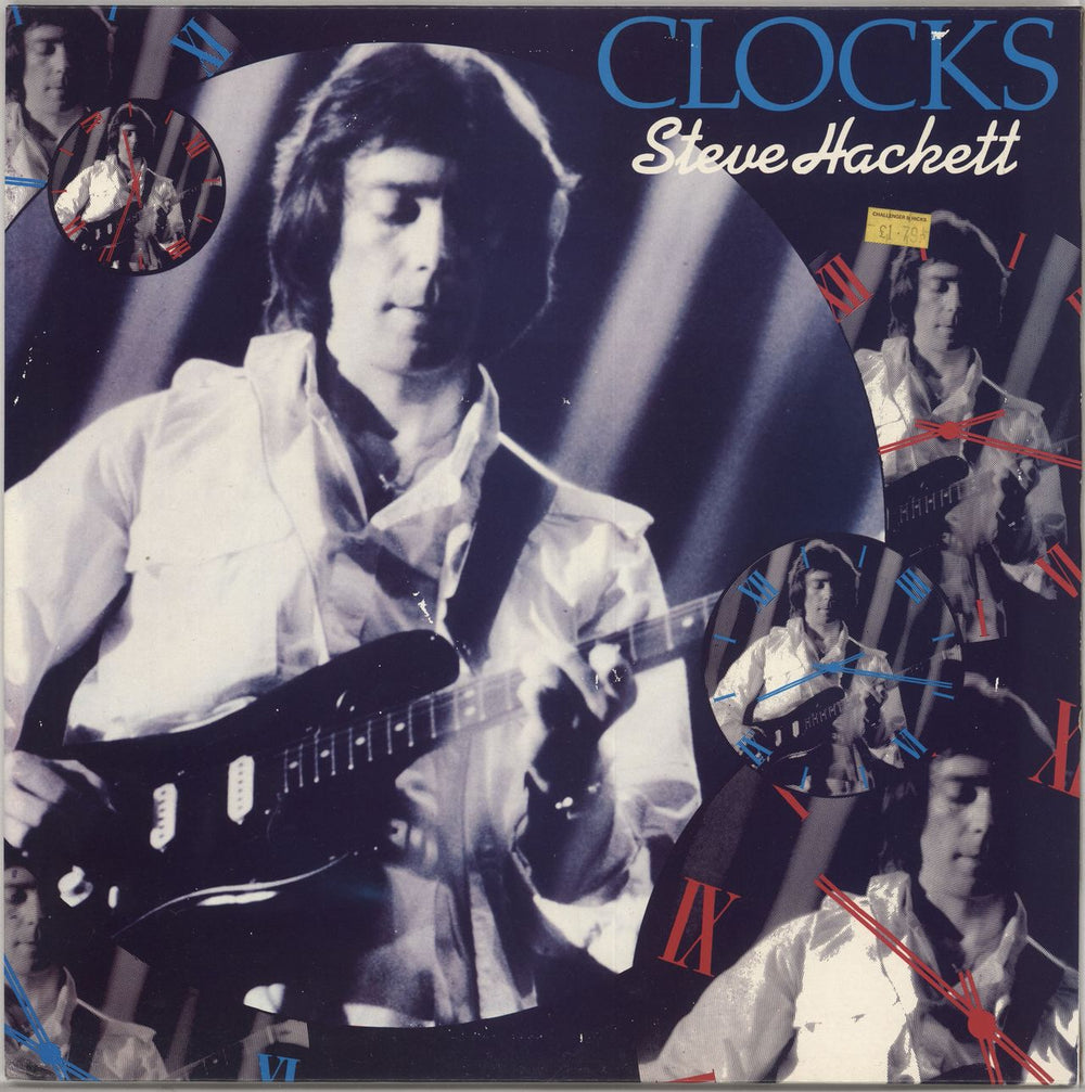 Steve Hackett Clocks UK 12" vinyl single (12 inch record / Maxi-single) CB34112