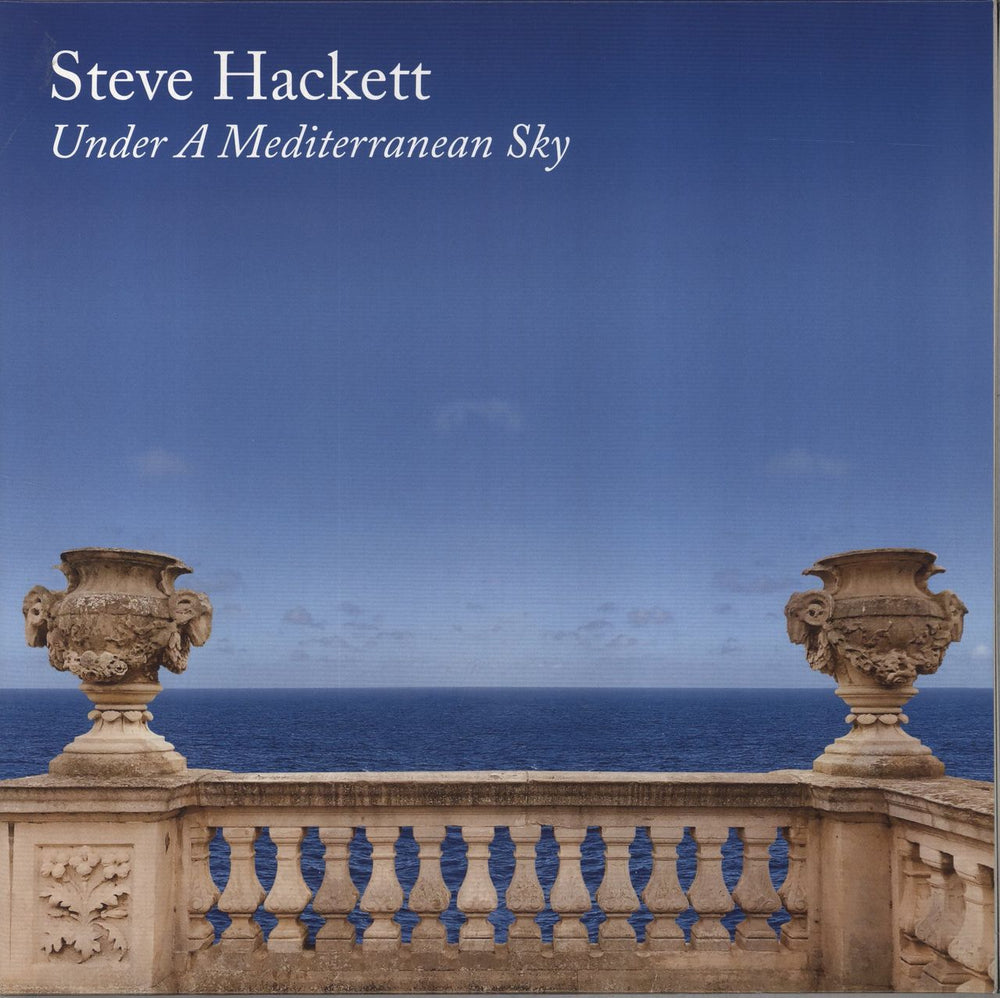 Steve Hackett Under A Mediterranean Sky - 180 Gram Etched + CD UK 2-LP vinyl record set (Double LP Album) 19439815571