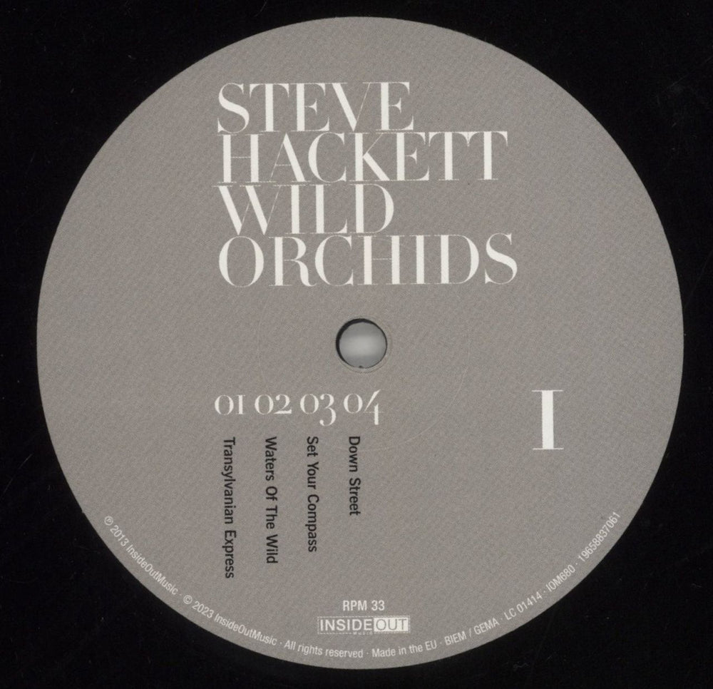 Steve Hackett Wild Orchids - 180 Gram Mastered For Vinyl UK 2-LP vinyl record set (Double LP Album) SVE2LWI859715