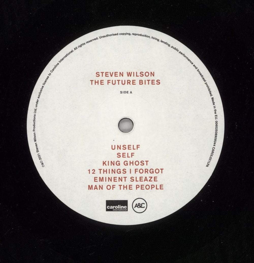 Steven Wilson The Future Bites - Exclusive Cover Art UK vinyl LP album (LP record) SXWLPTH868311
