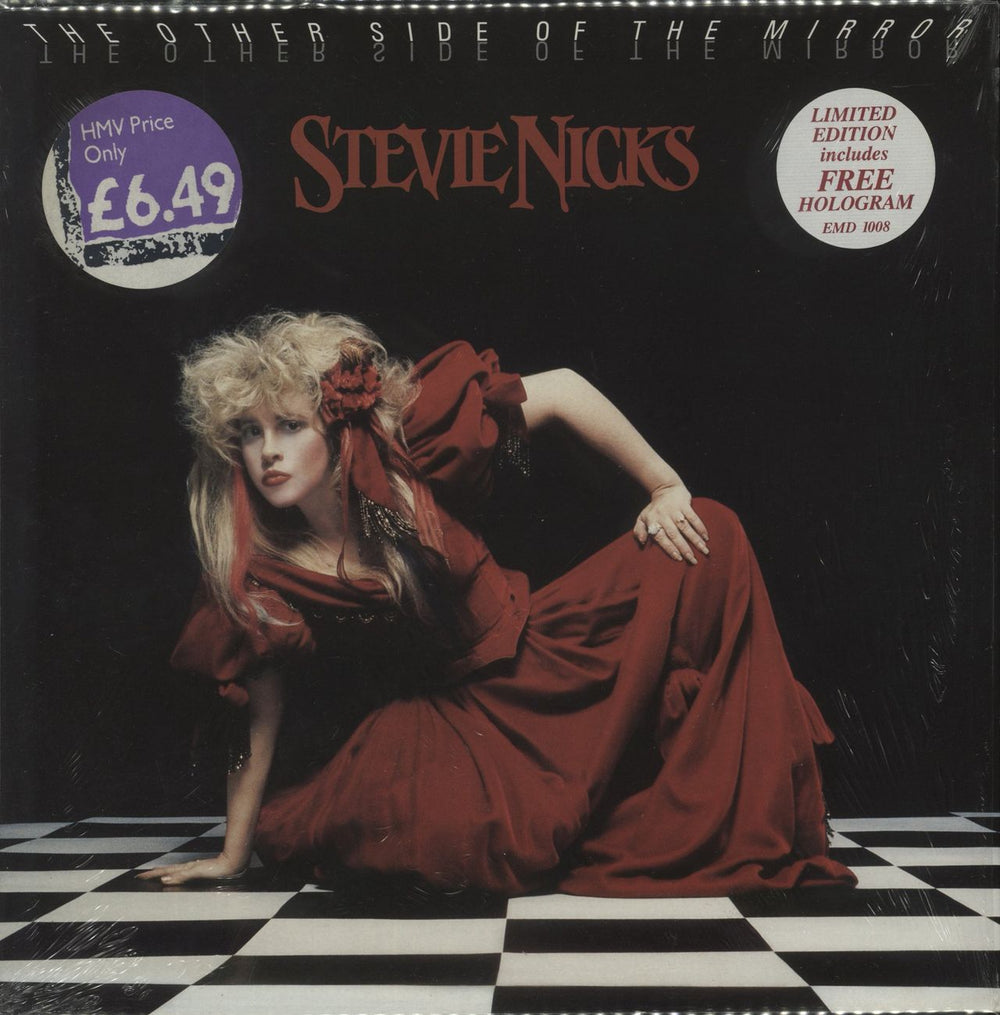 Stevie Nicks The Other Side Of The Mirror - Complete - shrink UK vinyl LP album (LP record) EMD1008