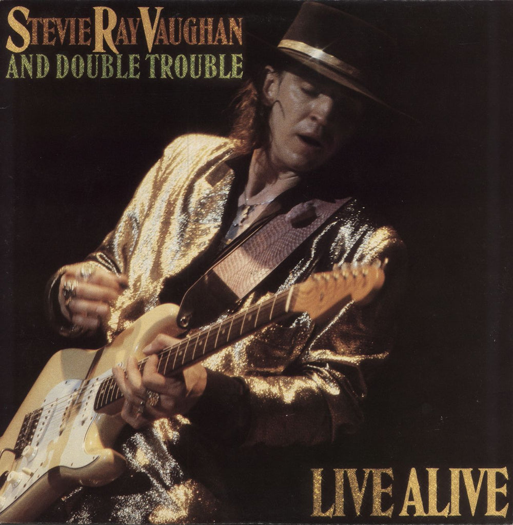 Stevie Ray Vaughan Live Alive - EX Dutch 2-LP vinyl record set (Double LP Album) 4502381