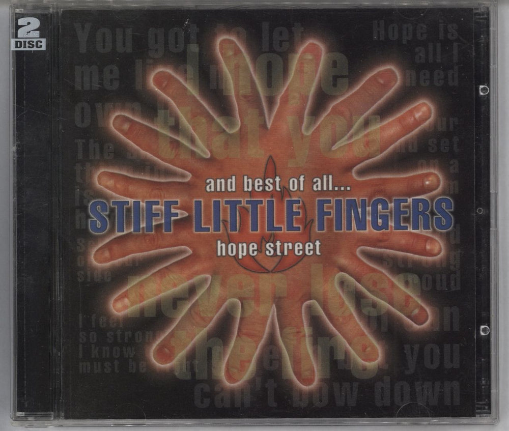 Stiff Little Fingers And Best Of All... Hope Street UK 2 CD album set (Double CD) 724349881624