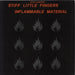 Stiff Little Fingers Inflammable Material - VG UK vinyl LP album (LP record) EMC3554