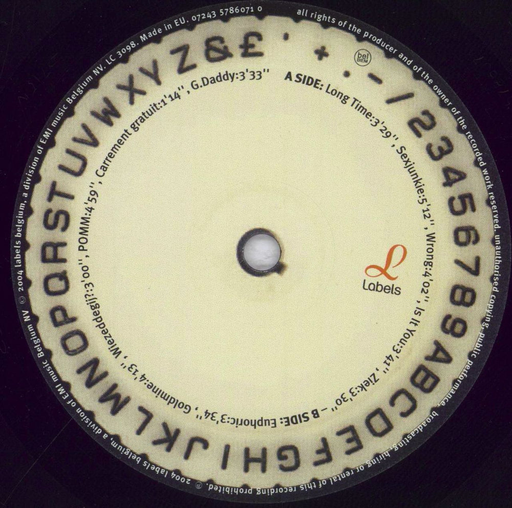 Stijn Euphoric Belgian vinyl LP album (LP record) 73ILPEU844327