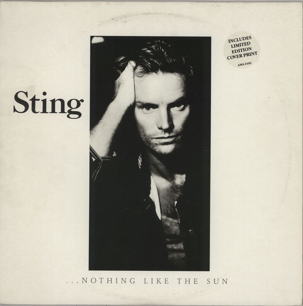 Sting Nothing Like The Sun - Complete UK 2-LP vinyl record set (Double LP Album) AMA6402