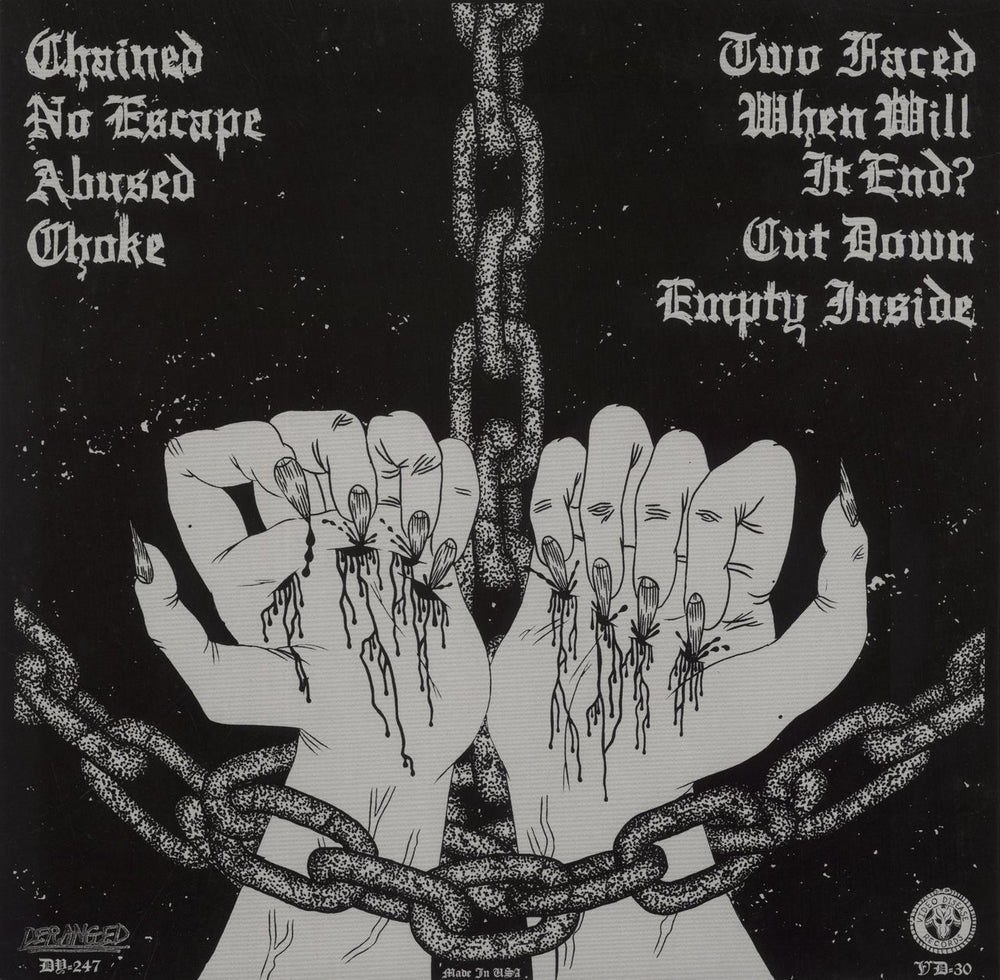 Stoic Violence Chained US 12" vinyl single (12 inch record / Maxi-single)