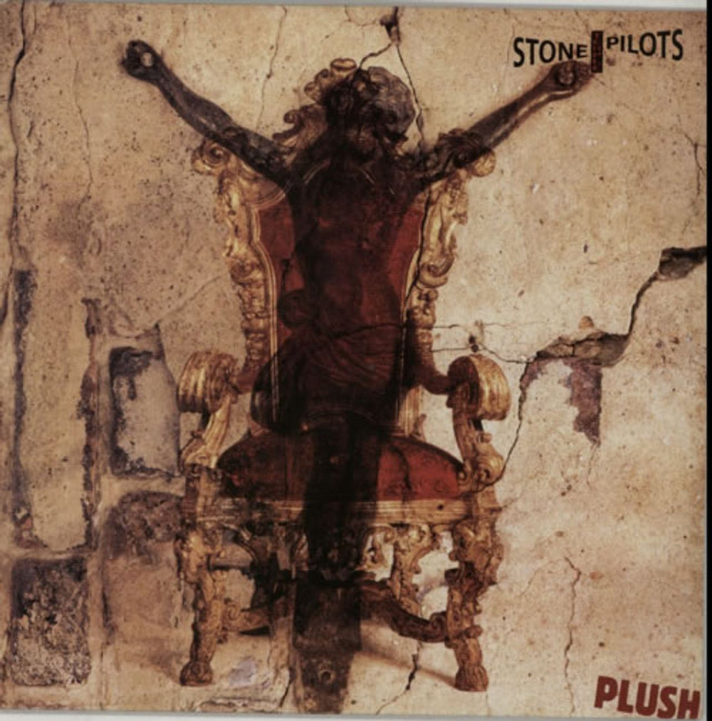 Stone Temple Pilots Plush UK 12" vinyl single (12 inch record / Maxi-single) A7349T