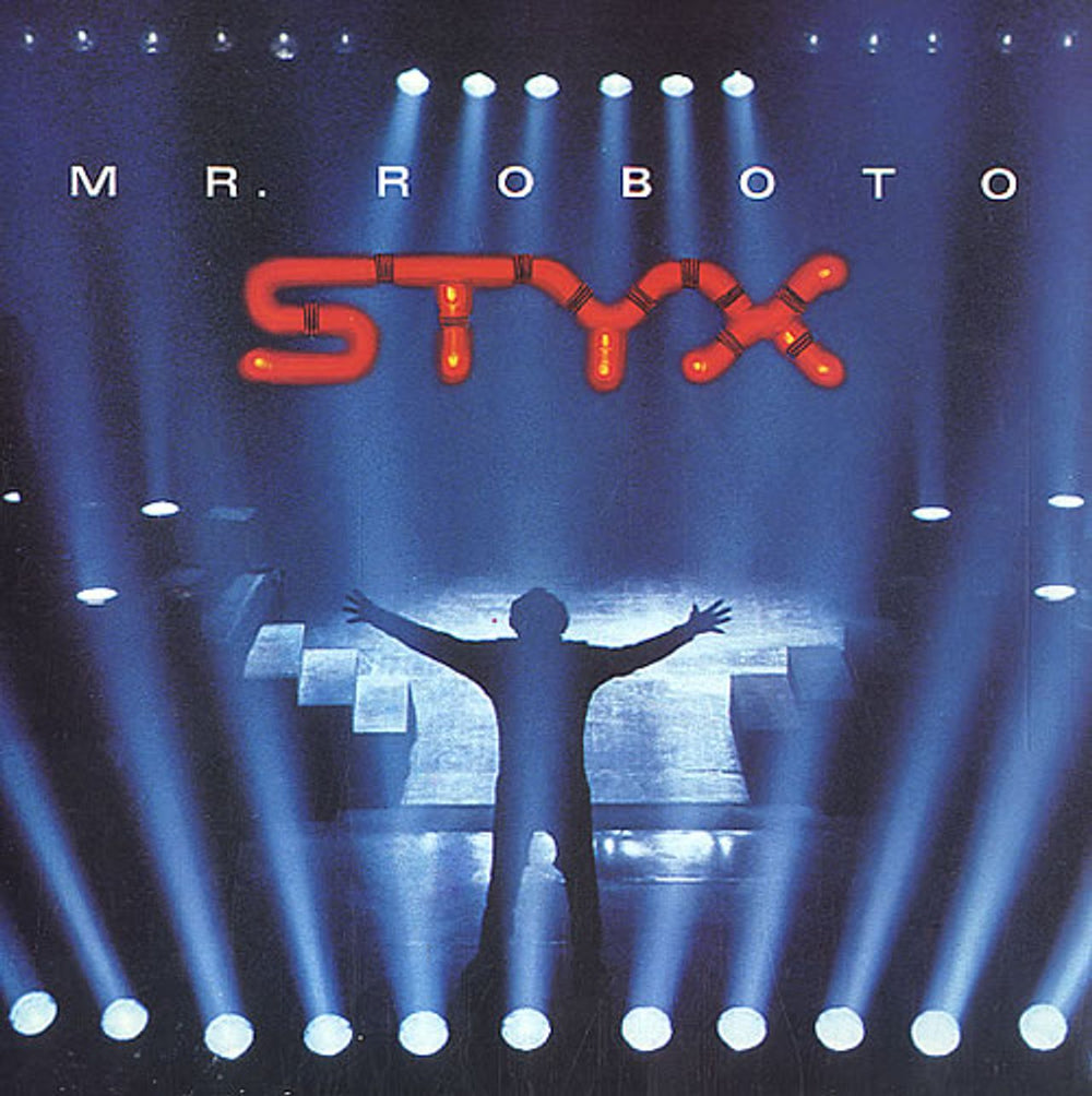 Styx Mr. Roboto UK 7" vinyl single (7 inch record / 45) AMS8308