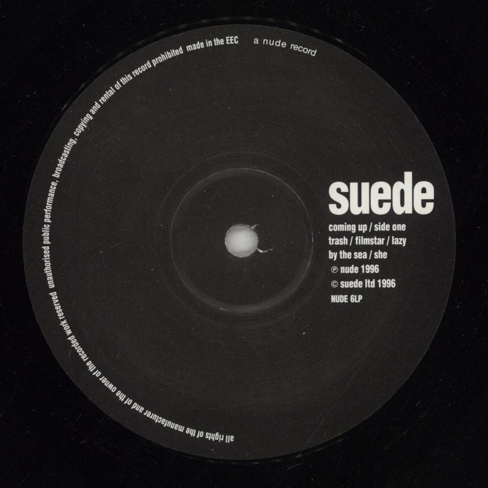 Suede Coming Up - EX UK vinyl LP album (LP record) SUELPCO743162