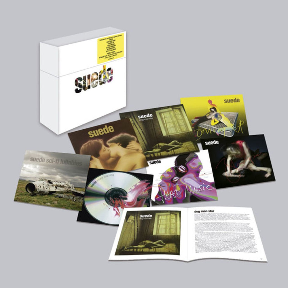 Suede The Albums Collection - Sealed UK CD Album Box Set 5014797890855