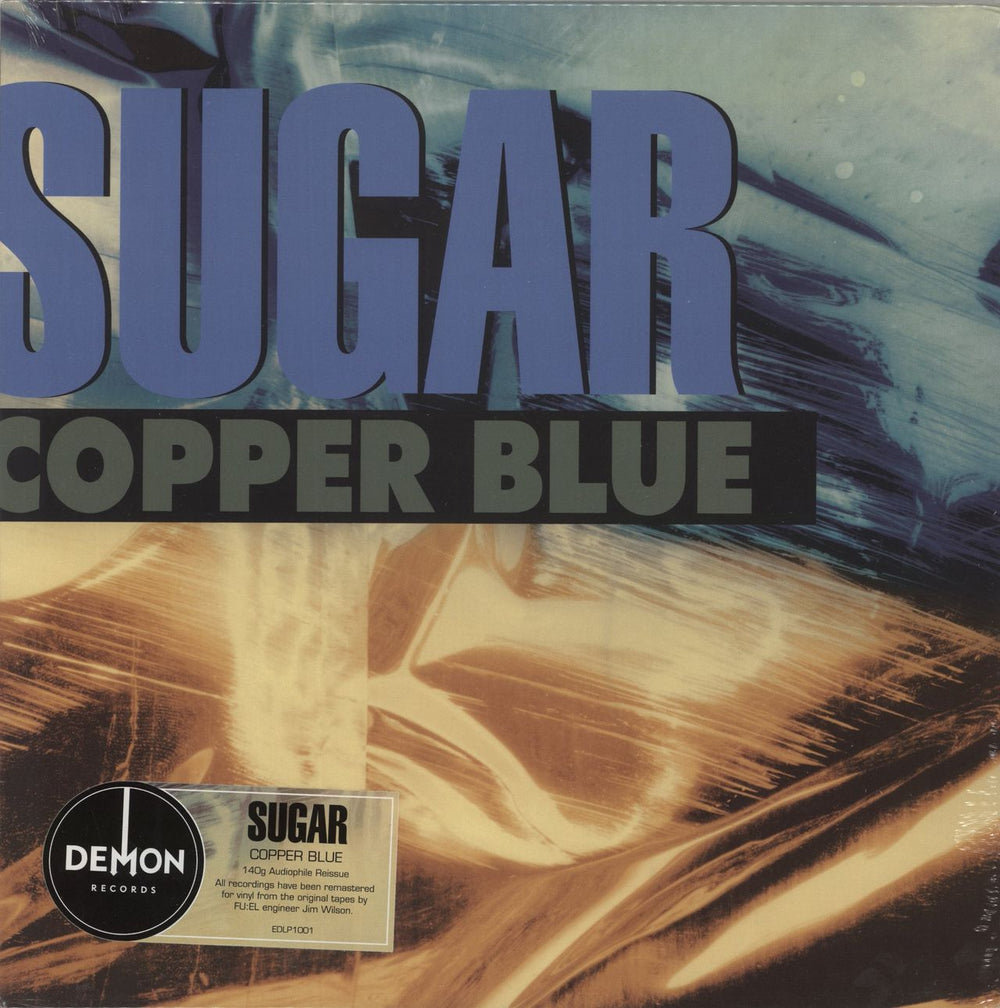 Sugar (90s) Copper Blue UK vinyl LP album (LP record) EDLP1001