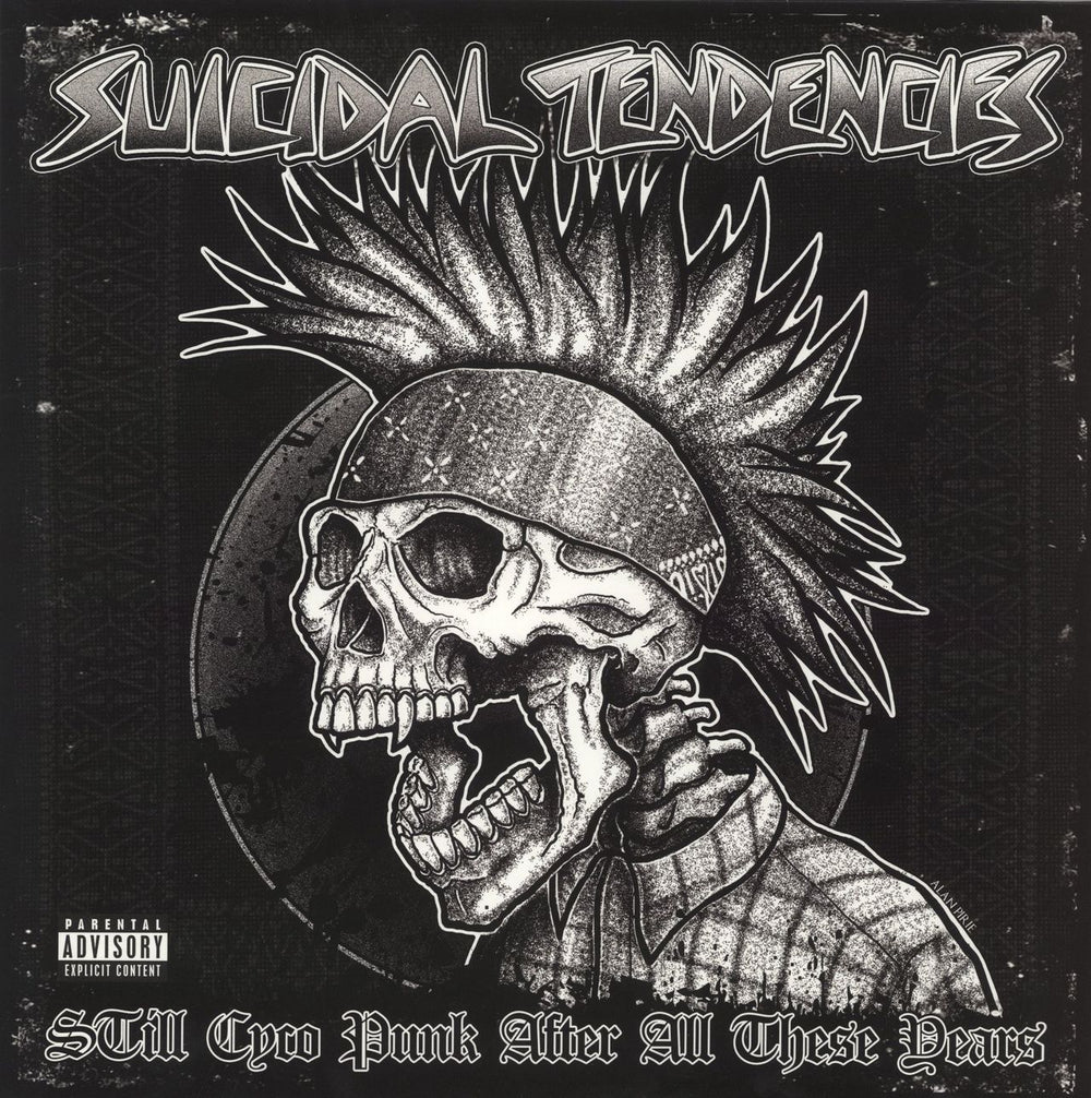 Suicidal Tendencies Still Cyco Punk After All These Years - Green Vinyl UK vinyl LP album (LP record) SR2338LP