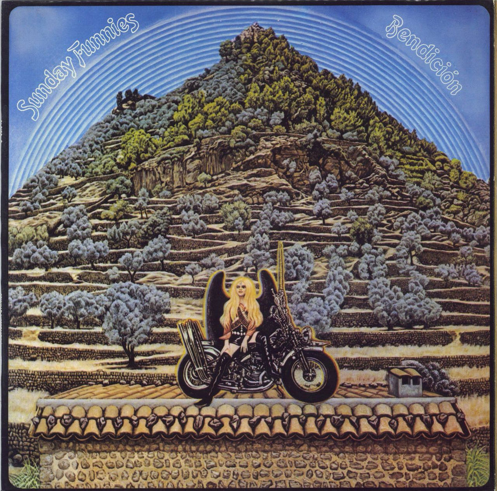 Sunday Funnies Benediction Spanish vinyl LP album (LP record) S-32.548