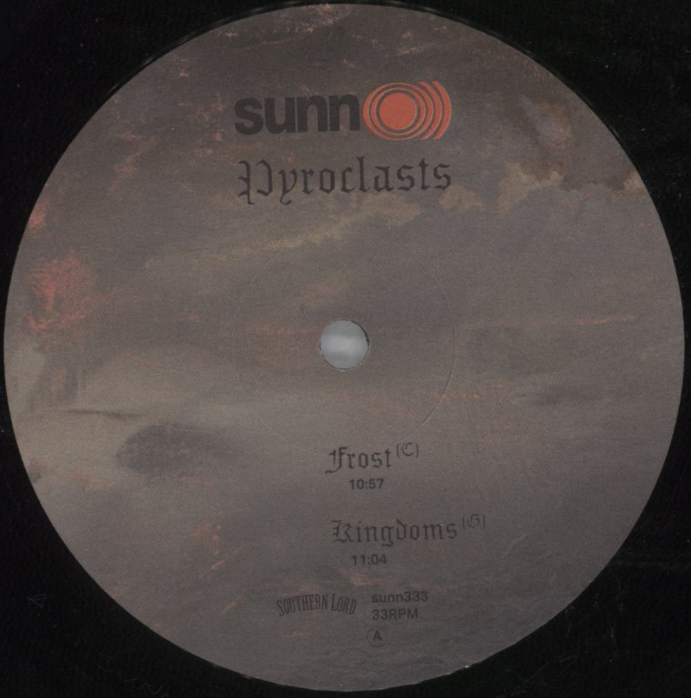 Sunn O))) Pyroclasts UK vinyl LP album (LP record) SUQLPPY820656