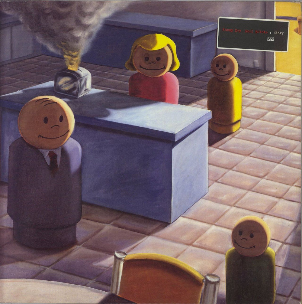 Sunny Day Real Estate Diary - 1st - EX German vinyl LP album (LP record) SP121/302