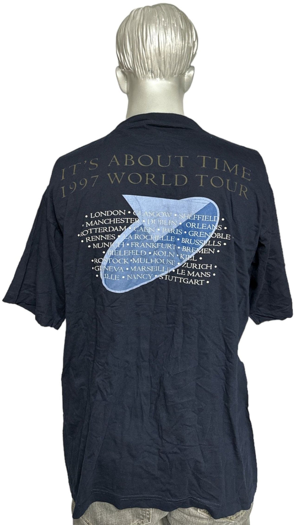 Supertramp It's About Time Tour UK t-shirt