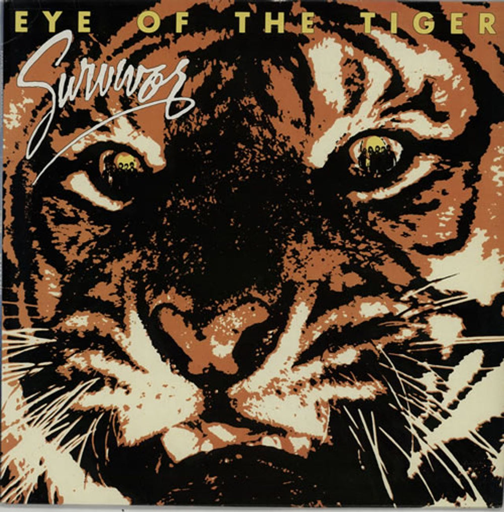 Survivor Eye Of The Tiger UK vinyl LP album (LP record) SCT85845