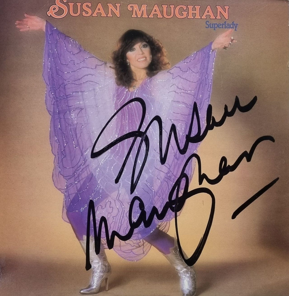 Susan Maughan Superlady - Autographed UK vinyl LP album (LP record) PERF2