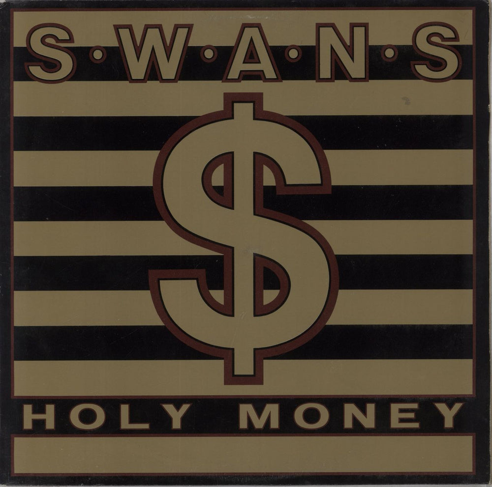 Swans Holy Money UK vinyl LP album (LP record) KCC3